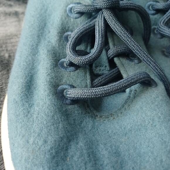 Allbirds Light Blue Wool Runners - Women's Size 9 - Pre-owned - Picture 6 of 7